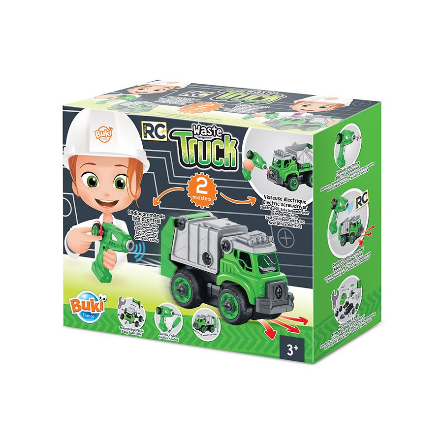 CAMION POUBELLE RC