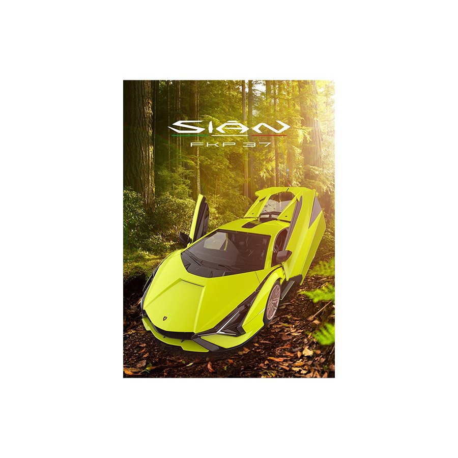 LAMBORGHINI SIAN FKP37 1:18 RASTAR R/C ASSEMBLY MODEL KIT 2.4 GHZ
