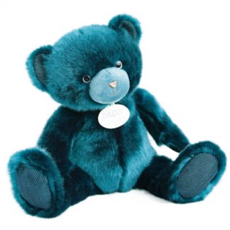 OURS COLLECTION 37 cm - Bleu paon