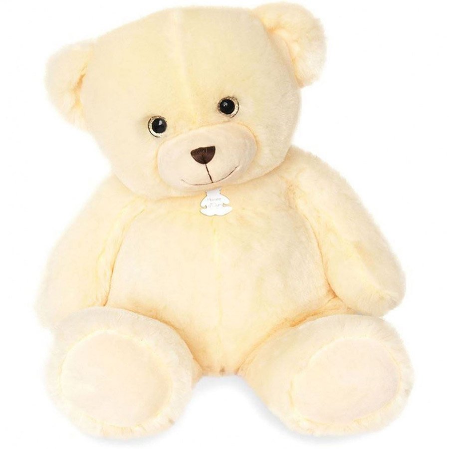 Ours en Peluche Beige crème – 60 cm