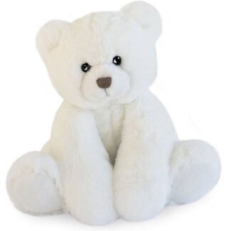 Ours en Peluche blanc cassé – 25 cm
