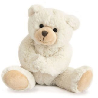 Ours en Peluche Blanc ivoire – 25 cm