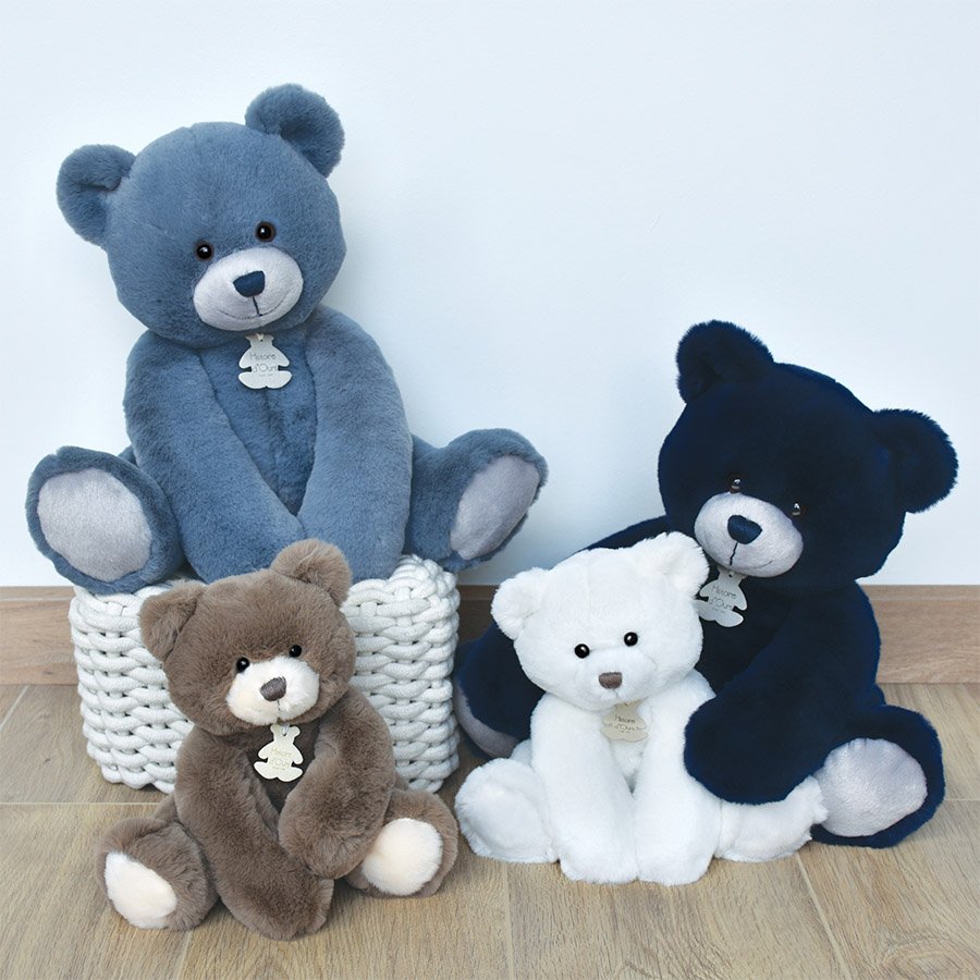 Ours en Peluche Marron Taupe – 25 cm-3