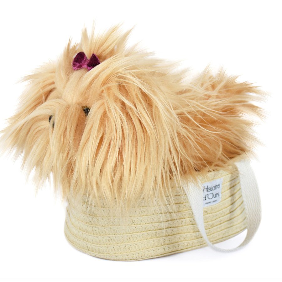 Peluche chien yorkshire – 30 cm-2