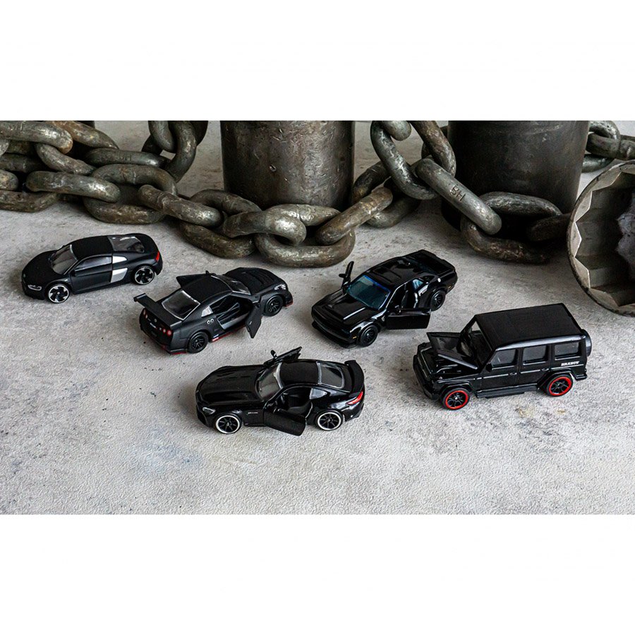 MAJORETTE – BLACK EDITION 5 PIECES GIFTPACK