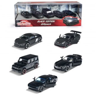 MAJORETTE – BLACK EDITION 5 PIECES GIFTPACK