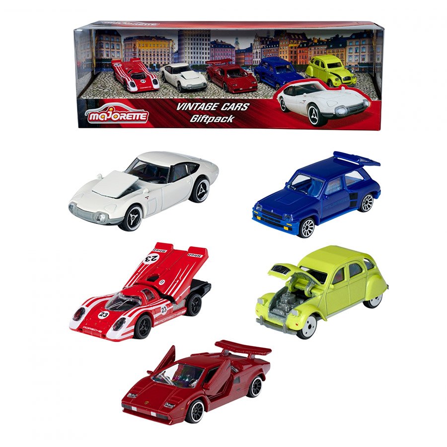 MAJORETTE – VINTAGE 5 PCS GIFTPACK