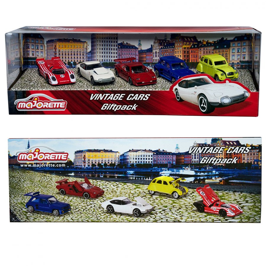 MAJORETTE – VINTAGE 5 PCS GIFTPACK