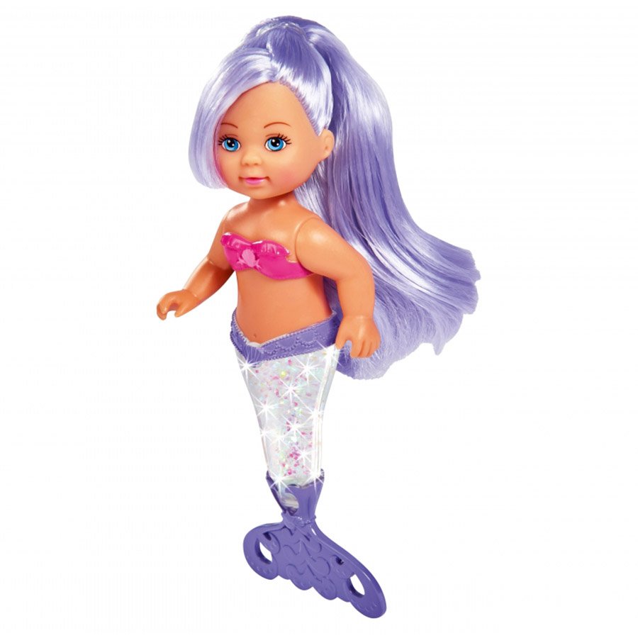 POUPÉE SIRÈNE PAILLETTES 14 CM - EVI LOVE