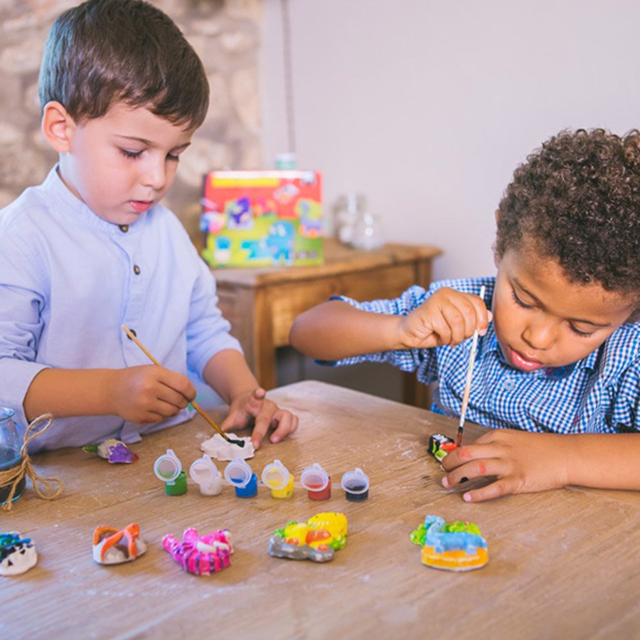 Create and Paint Dino Magnets-2