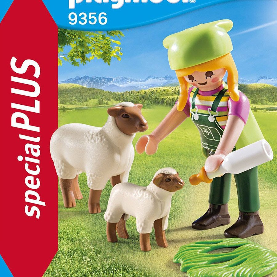 Fermière avec moutons-2
