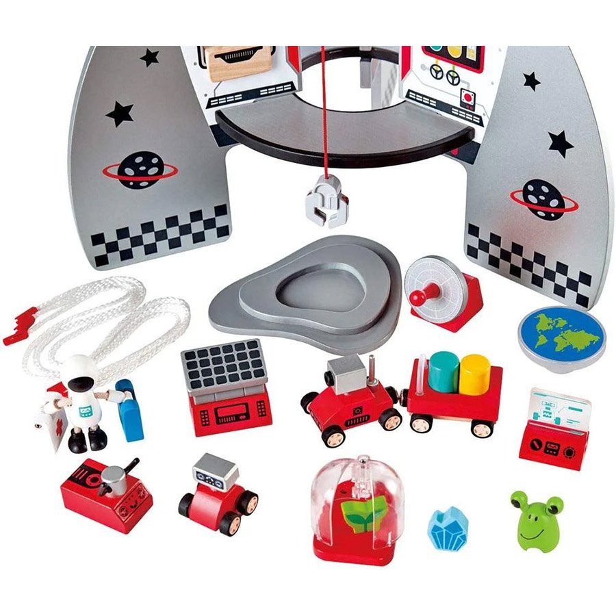 Hape – Fusée en bois-4