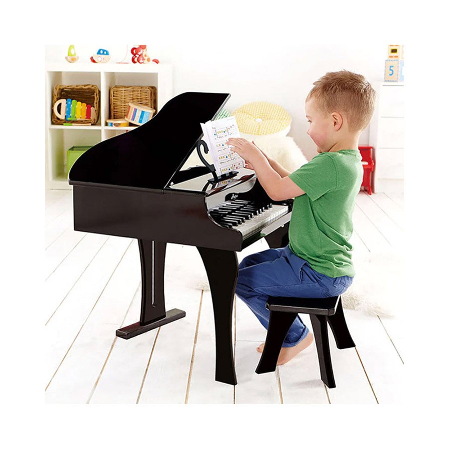 Hape – Piano Deluxe à Queue Noir-2
