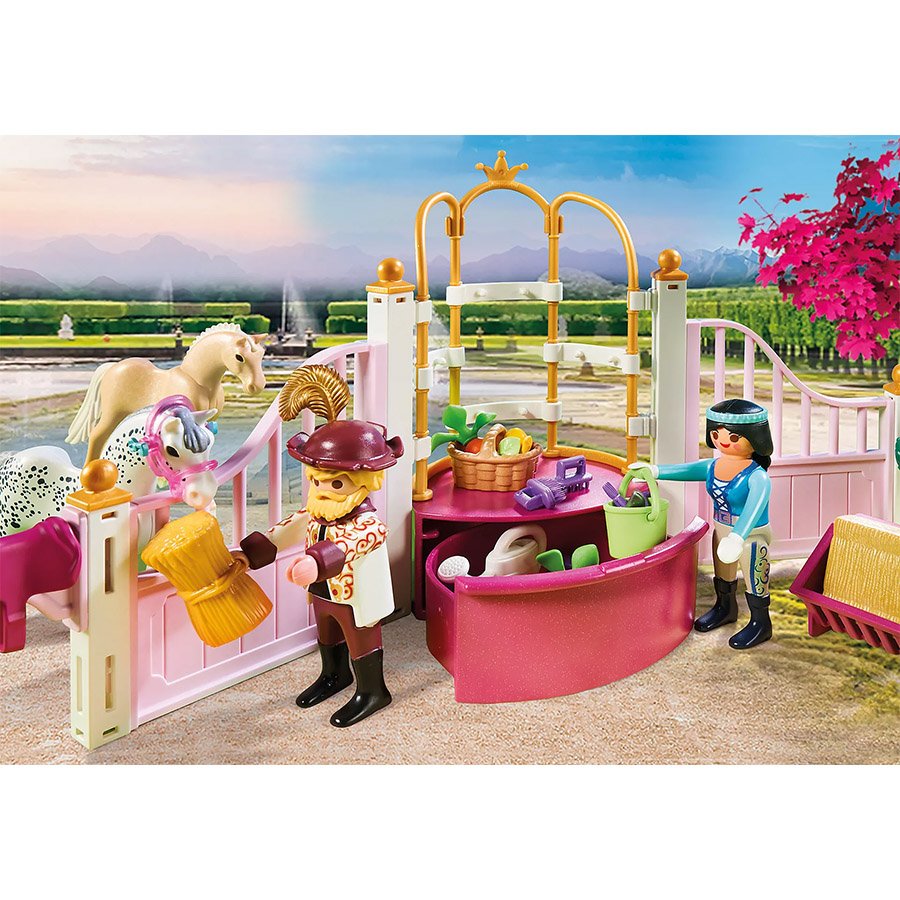 PRINCESSE AVEC CHEVAUX ET INSTRUCTEUR-4