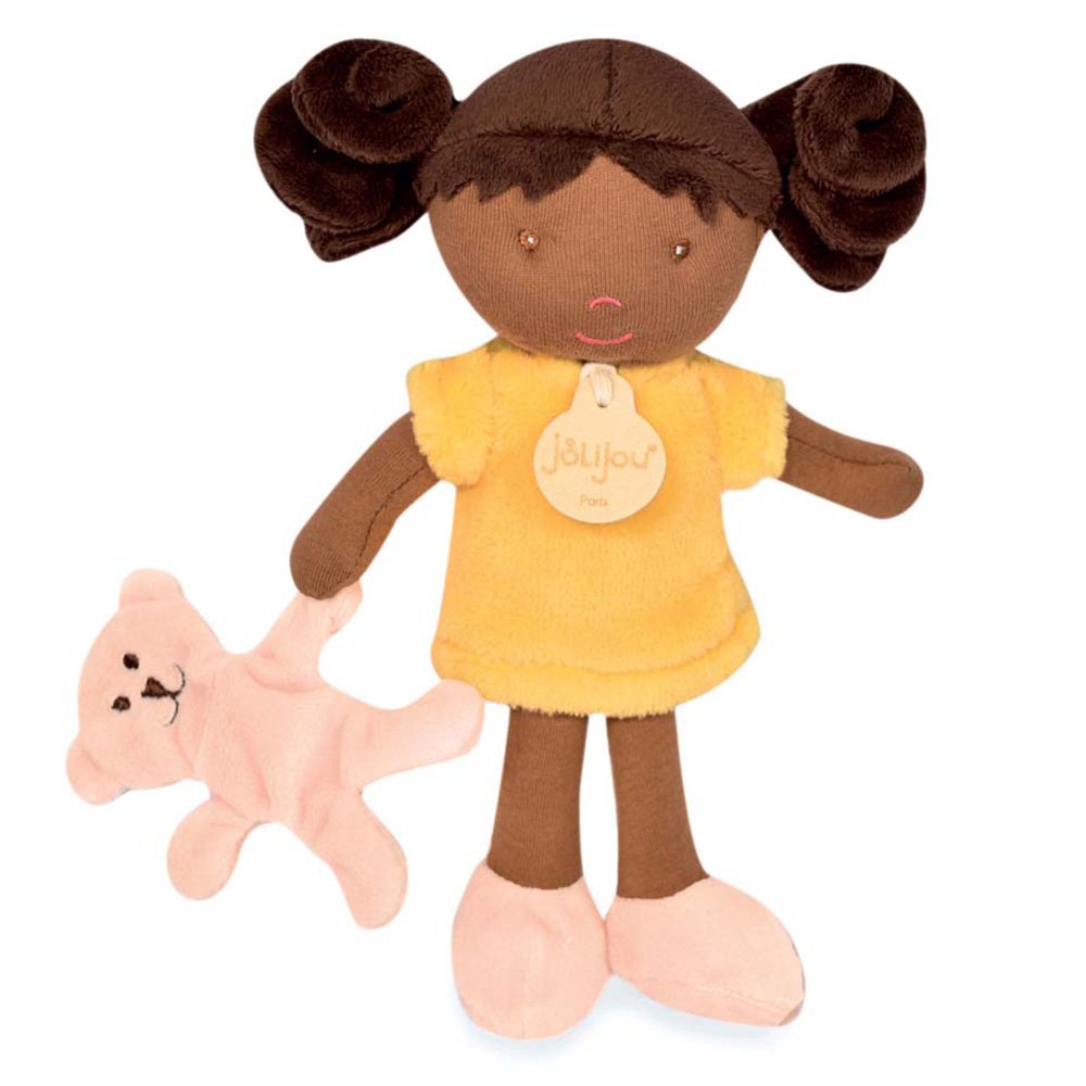 Ma première poupée douce Jaune – Mlle Vanille – 21 cm-2