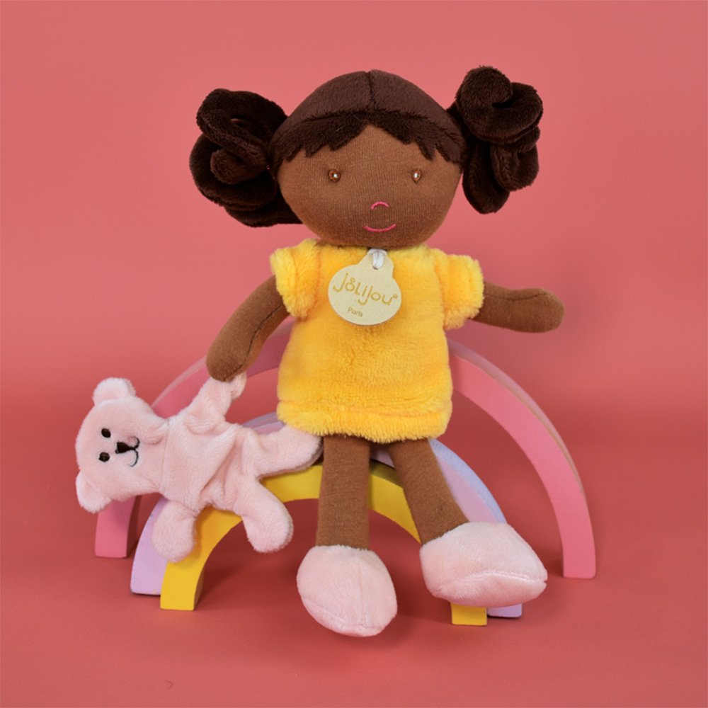 Ma première poupée douce Jaune – Mlle Vanille – 21 cm