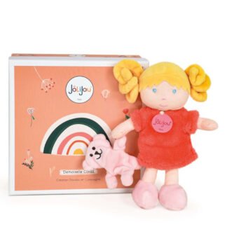 Ma première poupée douce Orange – Mlle Corail – 21 cm-1