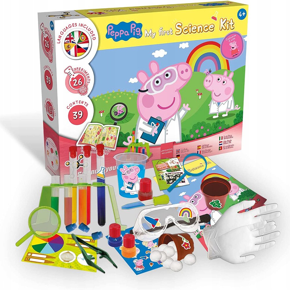 Peppa Pig Science Kit 26 expériences-1