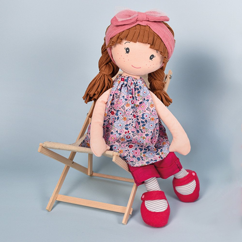 Poupée de chiffon Les Canailles – de Doudou – Capucine – 36 cm
