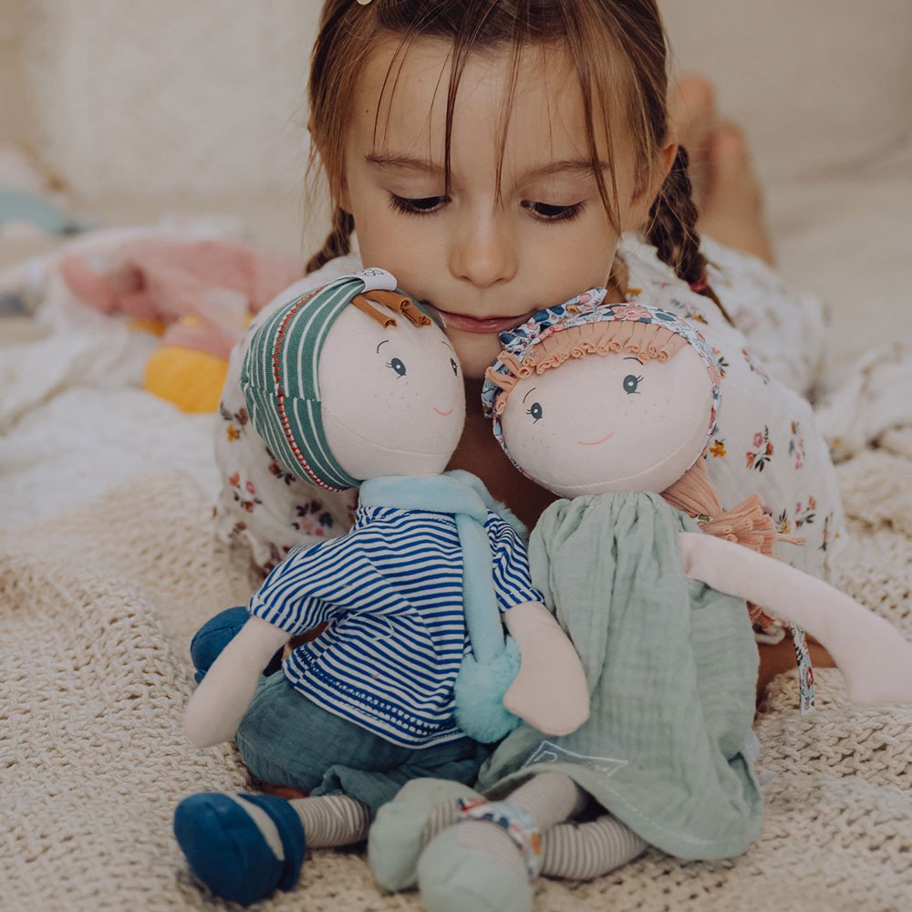 Poupée de chiffon – Les Canailles de Doudou – Emie – 36 cm-3