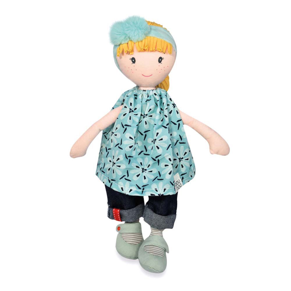 Poupée de chiffon – Les Canailles de Doudou – Evy – 36 cm-2