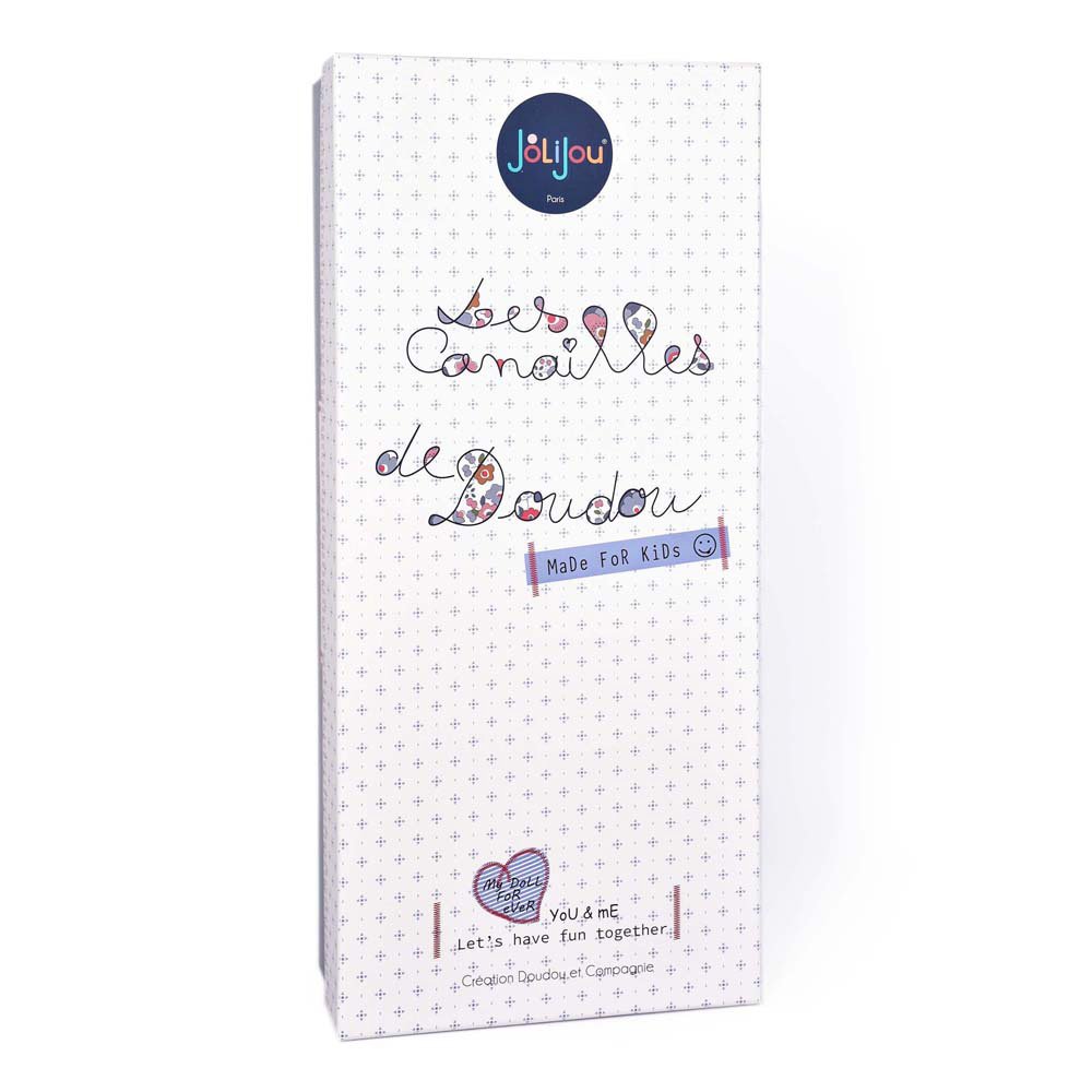 Poupée de chiffon – Les Canailles de Doudou – Evy – 36 cm-3