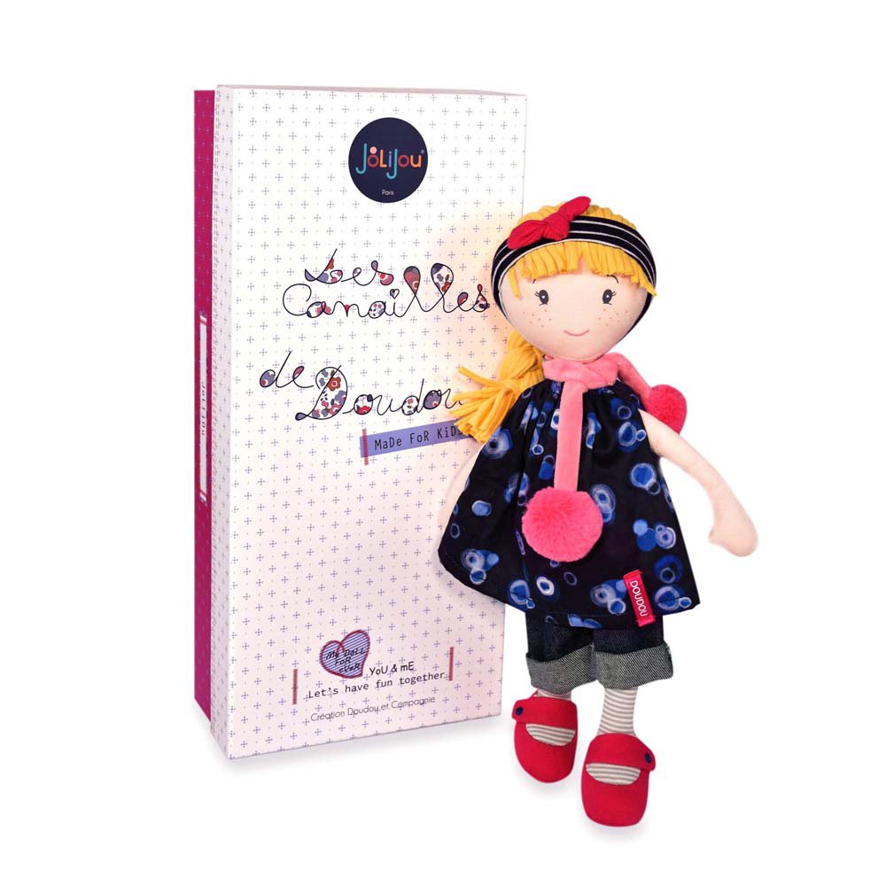 Poupée de chiffon – Les Canailles de Doudou – Lulubelle – 36 cm-1