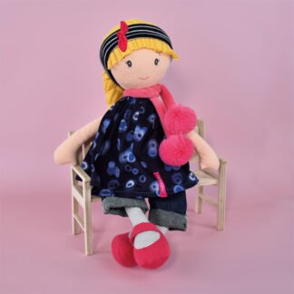 Poupée de chiffon – Les Canailles de Doudou – Lulubelle – 36 cm