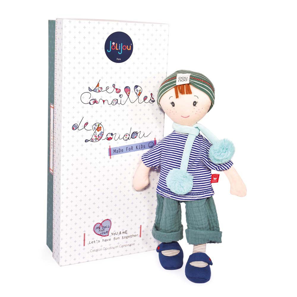 Poupée de chiffon- Les Canailles de Doudou – Tim – 36 cm-1