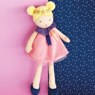 Poupée de chiffon Les Vintage – Luna – 30 cm