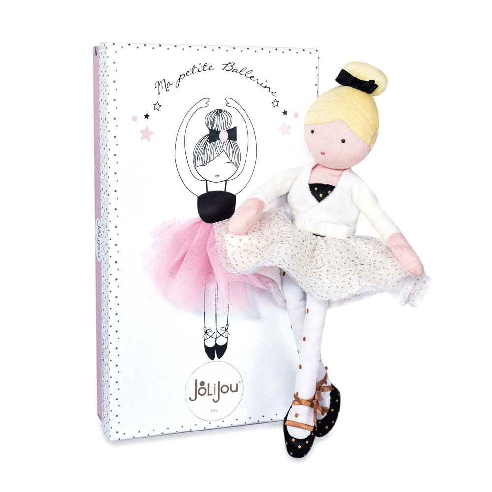 Poupée en tissu danseuse – Anais, ma petite ballerine – 35 cm