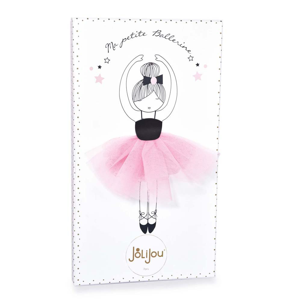 Poupée en tissu danseuse – Isadora, ma petite ballerine – 35 cm-2