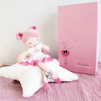 Poupée en tissu danseuse – Lily-Rose – 36 cm