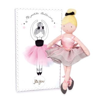 Poupée en tissu danseuse – Margot, ma petite ballerine – 35 cm