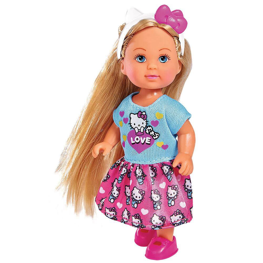 SIMBA -POUPEE EVI LOVE FASHION 12 CM – HELLO KITTY, 4-ASS.-2