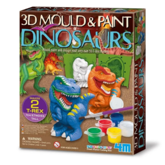 Ensemble de moulage en plâtre 3D - Dinosaures