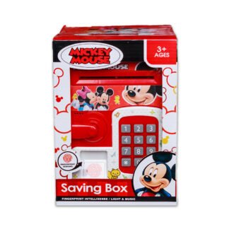 Tirelire électronique - SAFE BOX - Mickey Mouse Mini Money Saving Box rouge