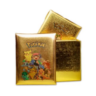 Cartes Pokémon gold - 10 cartes