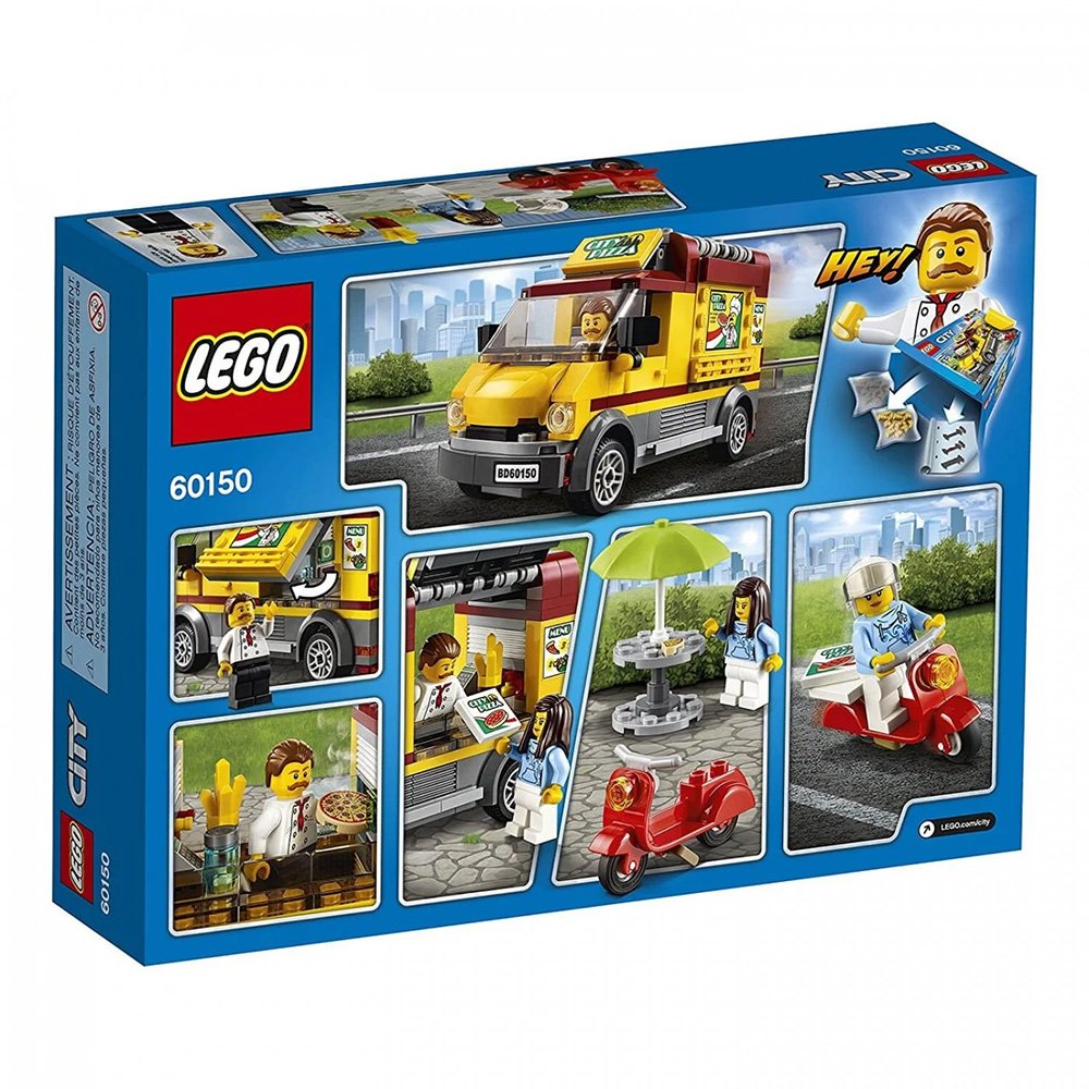 LEGO CITY Pizza Van -1