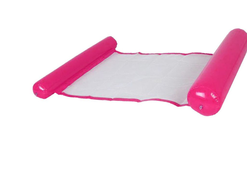 Hamac de piscine gonflable flottant rose2