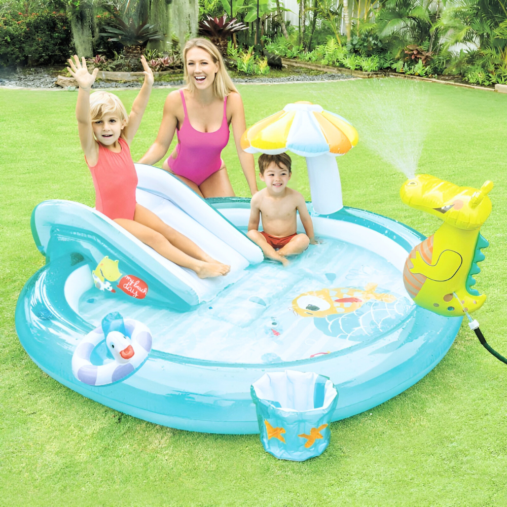 Aire de jeux gonflable Alligator-1