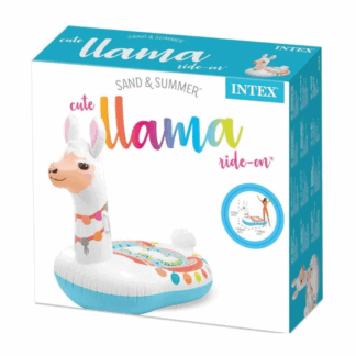 Lama Gonflable À Chevaucher 135 X 112 X 94 Cm