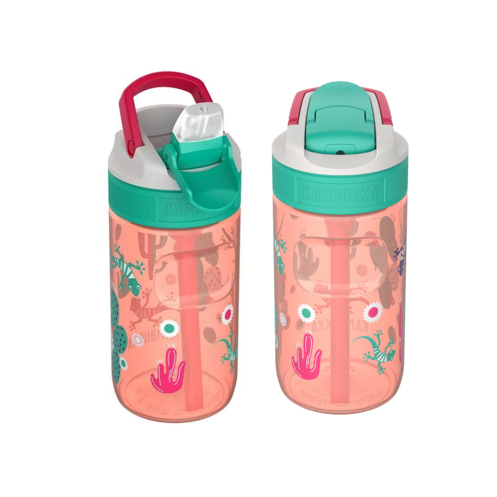 Bouteille d’eau Lagoon 400ml Cactus Gekko -2