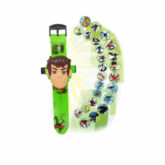 Montre de Ben Ten numérique à projection pour enfant