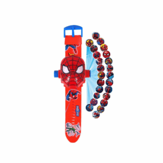 Montre de Spiderman numérique à projection pour enfant