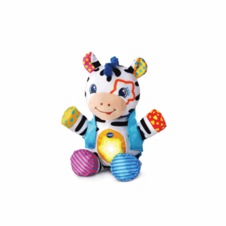 Peluche musicale – Oscar P’tit zèbre rockstar -1