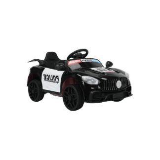 Police mini voiture électrique pour enfant – Noir