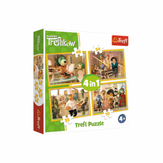 Rodzina Treflików 4in1 puzzle