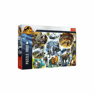 Puzzle sur la piste des dinosaures de Jurassic Park 1000 pièces