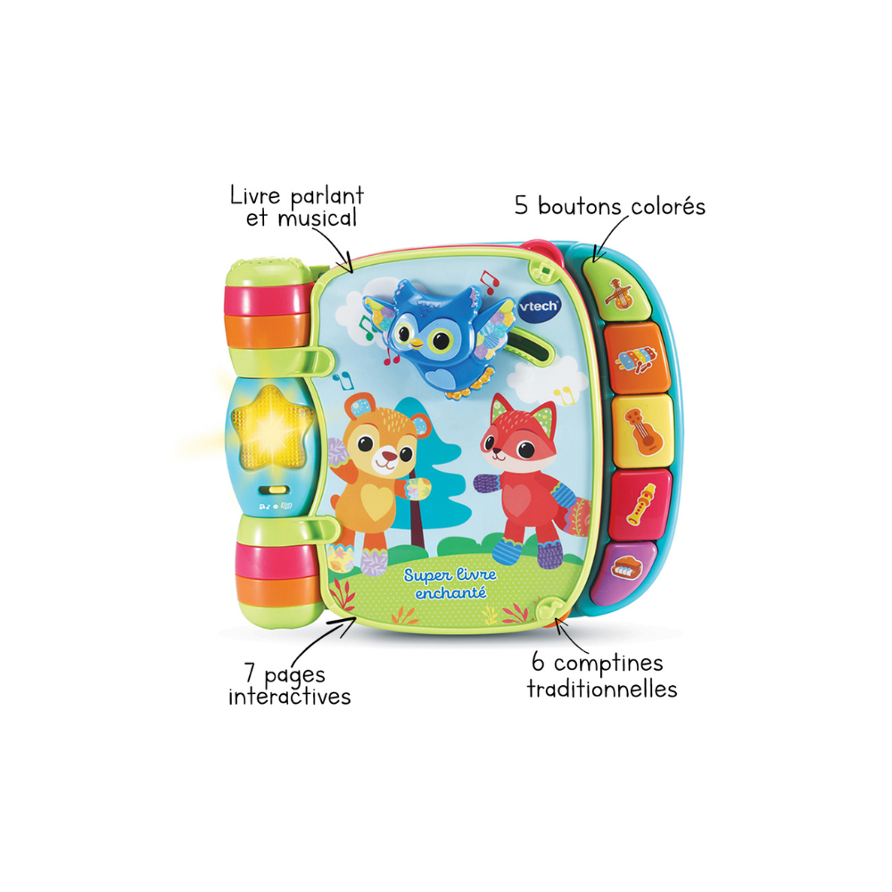 Super livre enchanté des Baby loulous